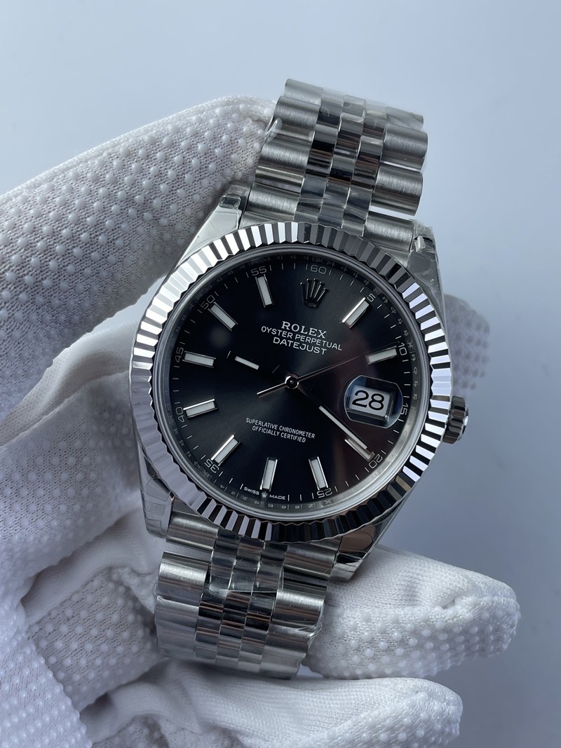 (준비완료/특급배송)NO.2286/VS공장 롤렉스 데이저스트 그레이 41미리 플루티드 쥬빌레