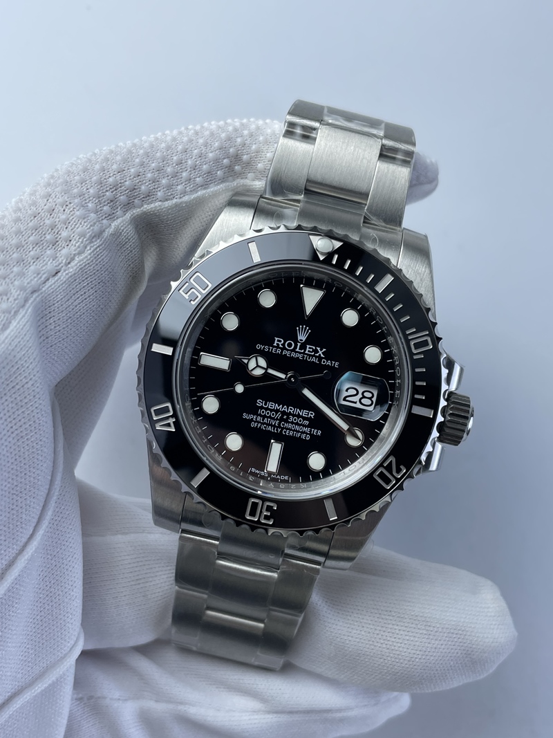 (준비완료/특급배송)NO.2342/VS공장 롤렉스 서브마리너 블랙데이트 904L 3135 브슬