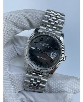 (준비완료/특급배송)NO.2669/VS공장 롤렉스 데이저스트 36MM 윔블던 로만인덱스 쥬빌레 플루티드 3235
