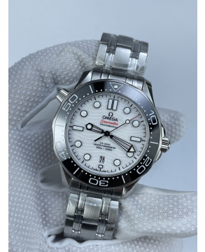 (준비완료/특급배송)NO.2754/VS공장 오메가 씨마스터 다이버300 화이트다이얼 브슬 VS8800 (최신무브업버전)