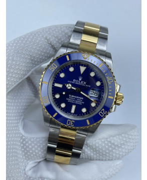 (준비완료/특급배송)NO.2813/VS공장 롤렉스 서브마리너 41 신형 옐로우골드콤비 청콤 브레이슬릿
