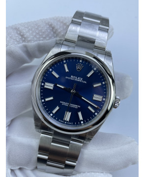 (준비완료/특급배송 할인판매)NO.3311/VS공장 롤렉스 오이스터퍼페츄얼 블루 다이얼 41미리