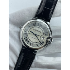 (준비완료/특급배송)NO.3684/AF공장 발롱블루 42MM 화이트다이얼 가죽 오토매틱